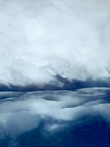 Blaue Landschaft, 1976