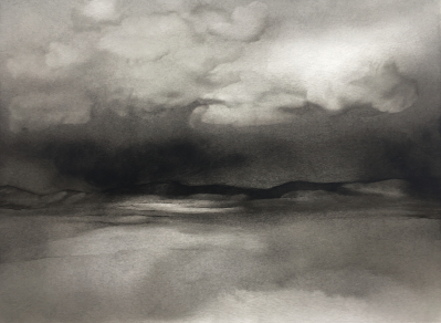 Ebene mit ruhender Wolke, 1976