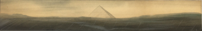 Landschaft mit Pyramide, 1976