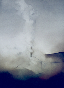 Nutzung einer vulkanischen Landschaft, 1976