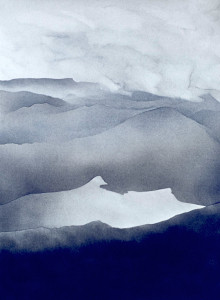 Vulkanische Landschaft (Innenraum und Außenraum), 1976
