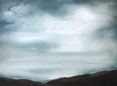 Wolkenlandschaft (Das Licht in der Landschaft), 1976