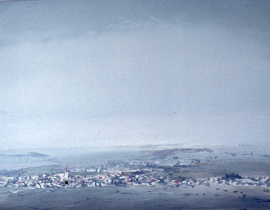 Landschaft bei Maikammer, 1982