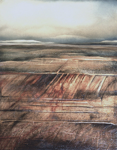 Landschaftsrelief, eisenhaltig Nr. 2, 1980