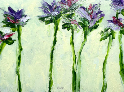 Gesso 57 (Iris), 2022