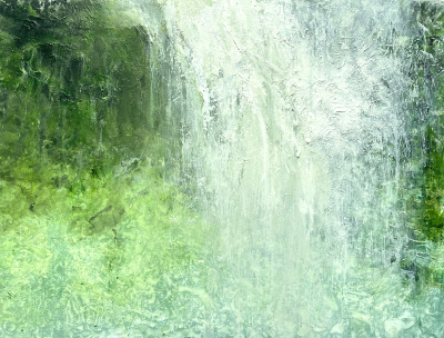 Gesso 63 (Wasserfall), 2022